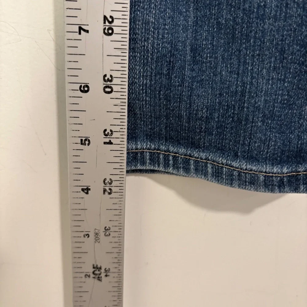 AG Adriano Goldschmied Aubrey Skinny Straight Jeans Blue 25R PVC1473-10Y-DBA